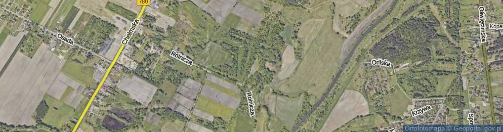 Zdjęcie satelitarne Polna ul.